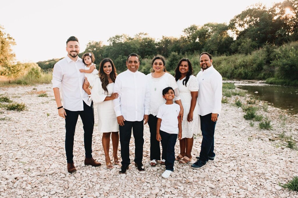 Ruth Sunil family photo