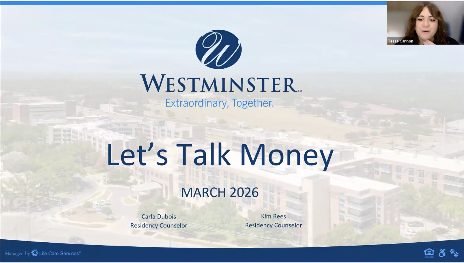 March 2026 Let's Talk Money thumbnail