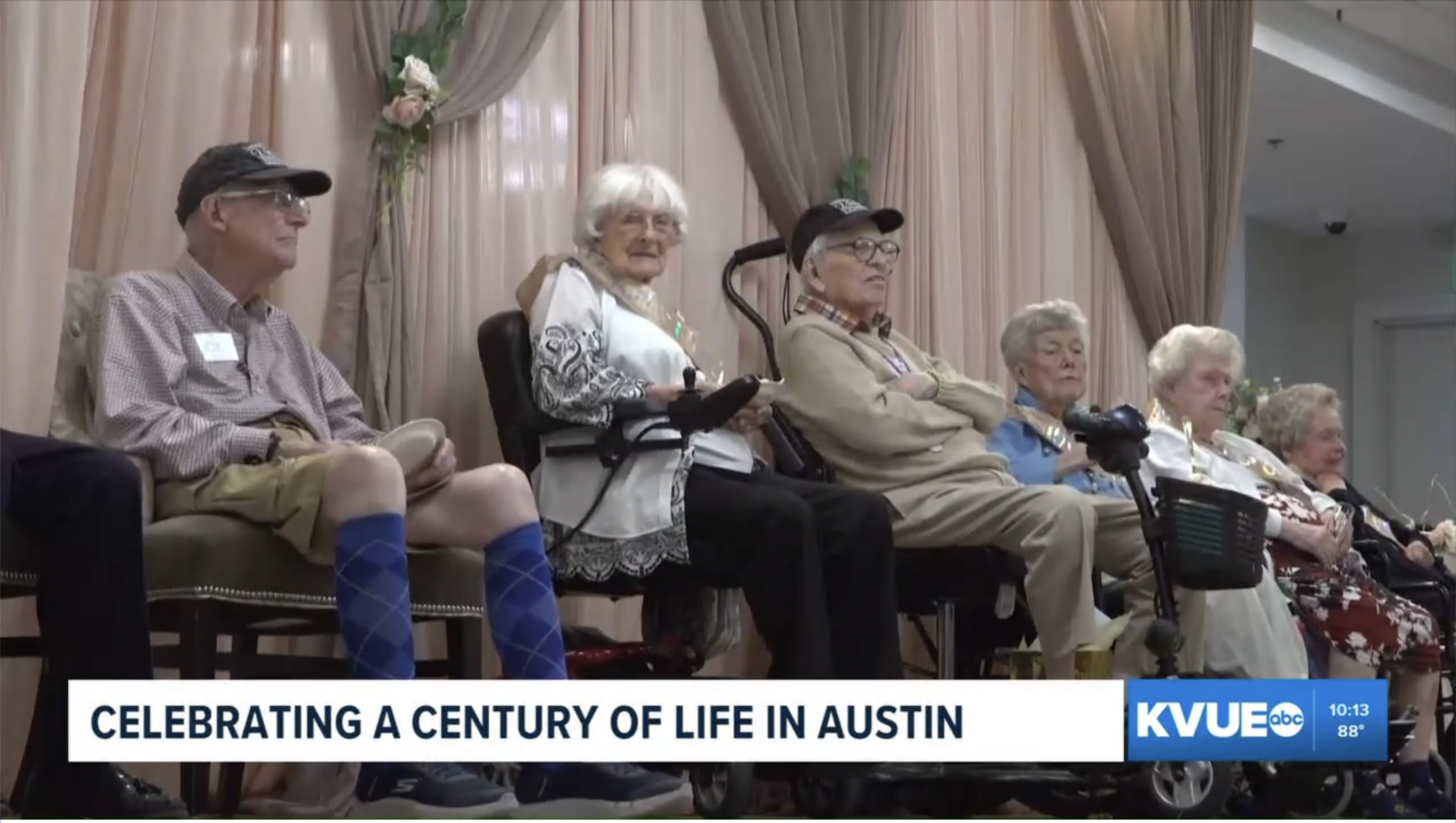National Centenarians day at Westminster