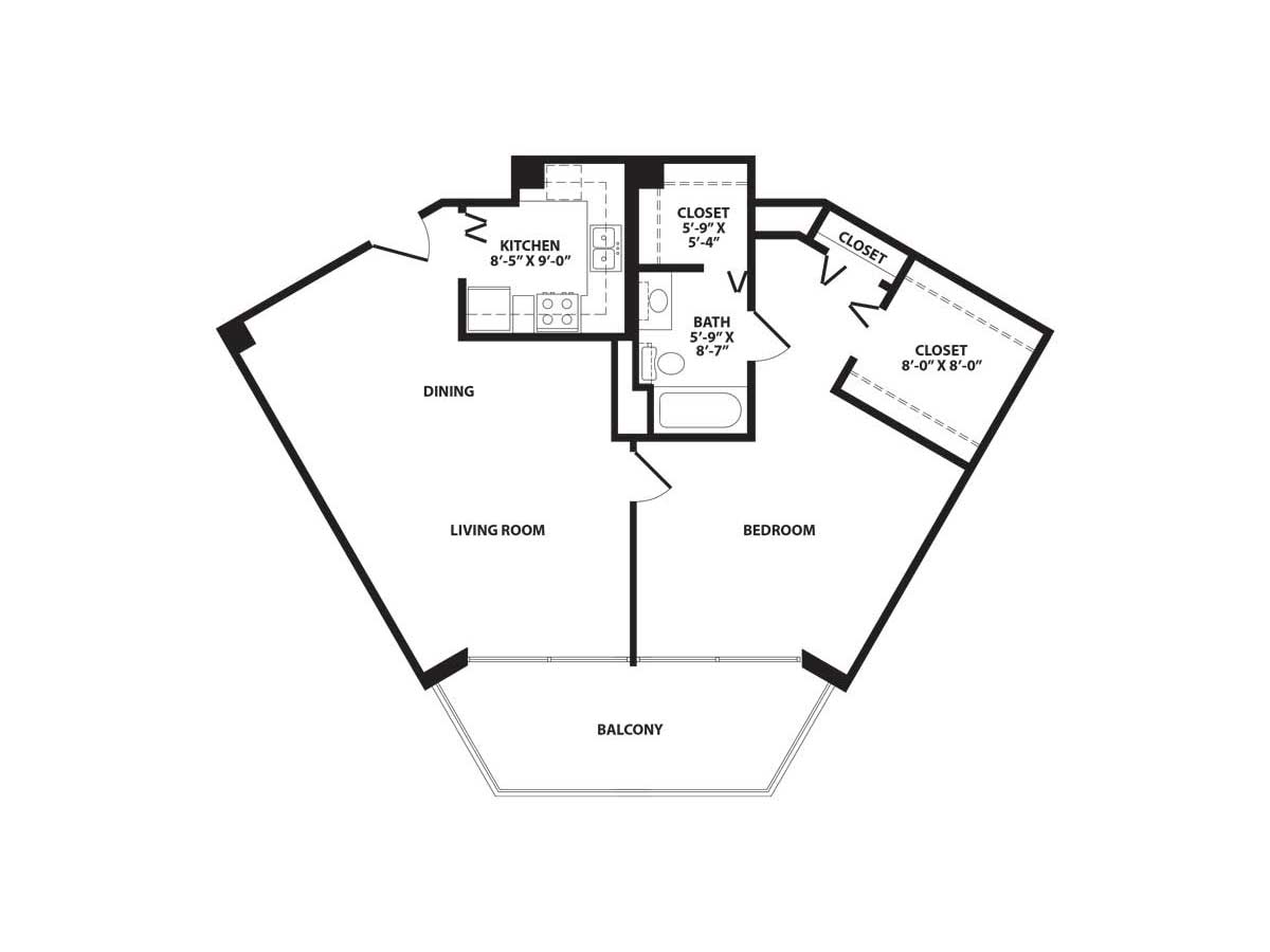 Stratford B floor plan image